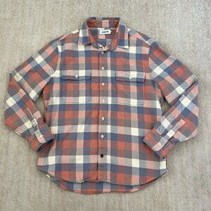 Taylor Stitch Cotton Plaid Long Sleeve Button Up Shirt 40 / M